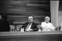 Image of sheet 19900370 photo 6: Der italienische Ministerpräsident Julio Andreotti, Managua, Nicaragua 1990.