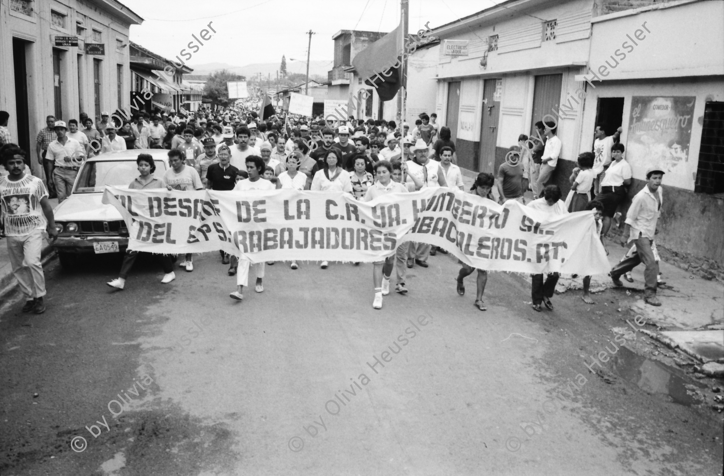 Image of sheet 19900380 photo 37: Demo. Esteli Nicaragua 1990