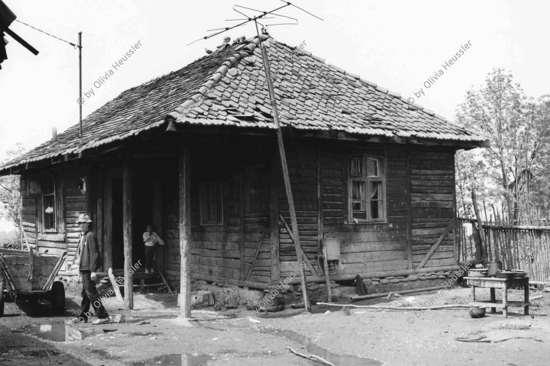 Image of sheet 19900460 photo 32: Roma leben in einem Dorf Ungarisch Stämmiger.