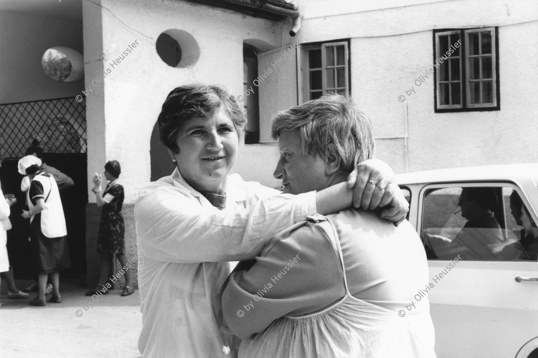 Image of sheet 19900460 photo 7: Insassinnen im ehemaligen Altersheim in Timisul de Sus, Rumänien 1990. Rumania Romania