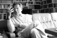 Image of sheet 19900530 photo 11: Der Schweizer Hans Küng ist Professor für Theologie, an der Universität in Tübingen. Deutschland Portrait Interview SI mit Nik Niethammer
Germany Europe √

Hans Küng (born March 19, 1928, in Sursee, Canton of Lucerne) is a Swiss Catholic priest, theologian, and author. Since 1995 he has been President of the Foundation for a Global Ethic (Stiftung Weltethos). Küng is "a Catholic priest in good standing",but the Vatican has rescinded his authority to teach Catholic theology. He had to leave the Catholic faculty, but remained at the University of Tübingen as a professor of ecumenical theology, serving as an emeritus professor since 1996. Although Küng is not officially allowed to teach Catholic theology, neither his bishop nor the Holy See have revoked his priestly faculties.
