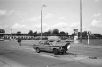 Image of sheet 19900681 photo 25: Carlo Edi Hebeisen Kanzleiturnhalle Nachts. Ost Berlin DDR GDR Alexanderplatz. S-Bahnhof. BMW Total Schaden Unfall. Trabant. In der Beratungsstelle für Vietnamesische Arbeitnehmer Innen, Nguyen Luu Huong Quang, mit seiner Tochter. 1143 Berlin Marzahn Schorfheidestr. 6/0203. Postadresse: Tamara Hentschel (Beyreiss) Belziger Ring 21/0604 1143 Berlin Marzahn Nord. Berlin former GDR
 engl.
Nguyen Luu Huong Quang is sitting in his information office for Vietnamese workers in East Germany. Quang built up this information office without any help from the East-German state. Apart from this job he is also a considerate father and looks after his daughter.