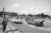 Image of sheet 19900681 photo 26: Total Schaden nach Unfall mit BMW, Berlin 1990. 
Fahrzeug Trabant