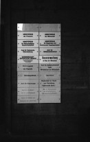 Image of sheet 19900710 photo 20: Das Reichsluftfahrtministerium (RLM) war ein Ministerium in der Zeit des Dritten Reichs. Für dieses Ministerium wurde 1935 ein monumentales Bürogebäude in Berlin errichtet, das seit 1992 Detlev-Rohwedder-Haus heißt und heute Sitz des Bundesministeriums der Finanzen ist.
Pater Noster Lift  DDR GDR Ost Berlin 1990
The Ministry of Aviation (German: Reichsluftfahrtministerium, RLM) was a government department during the period of Nazi Germany (1933–45). It is also the original name of a building in Wilhelmstraße in central Berlin, the capital of Germany, which now houses the Bundesministerium der Finanzen (German Finance Ministry).
 ehemaliger Arbeitsraum von Göhring. Kleiner Festsaal. Nr. 16
 Fanta und Coca Cola ! Kunst am Bau von Levandowski. Schnitt.
 Reichsadler im Brückengeländer.Elbe.? 
Markthalle am Alexander Platz. Eingang von Via Lewandovsky 1990 von Gruppe Atoperforationskünstler. Bild im Innern 'Lohn der Arbeit'.