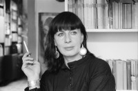 Image of sheet 19900780 photo 25: Astrid Leuthart am Tag der Wiedervereinigung. 2.10.90 Portrait.