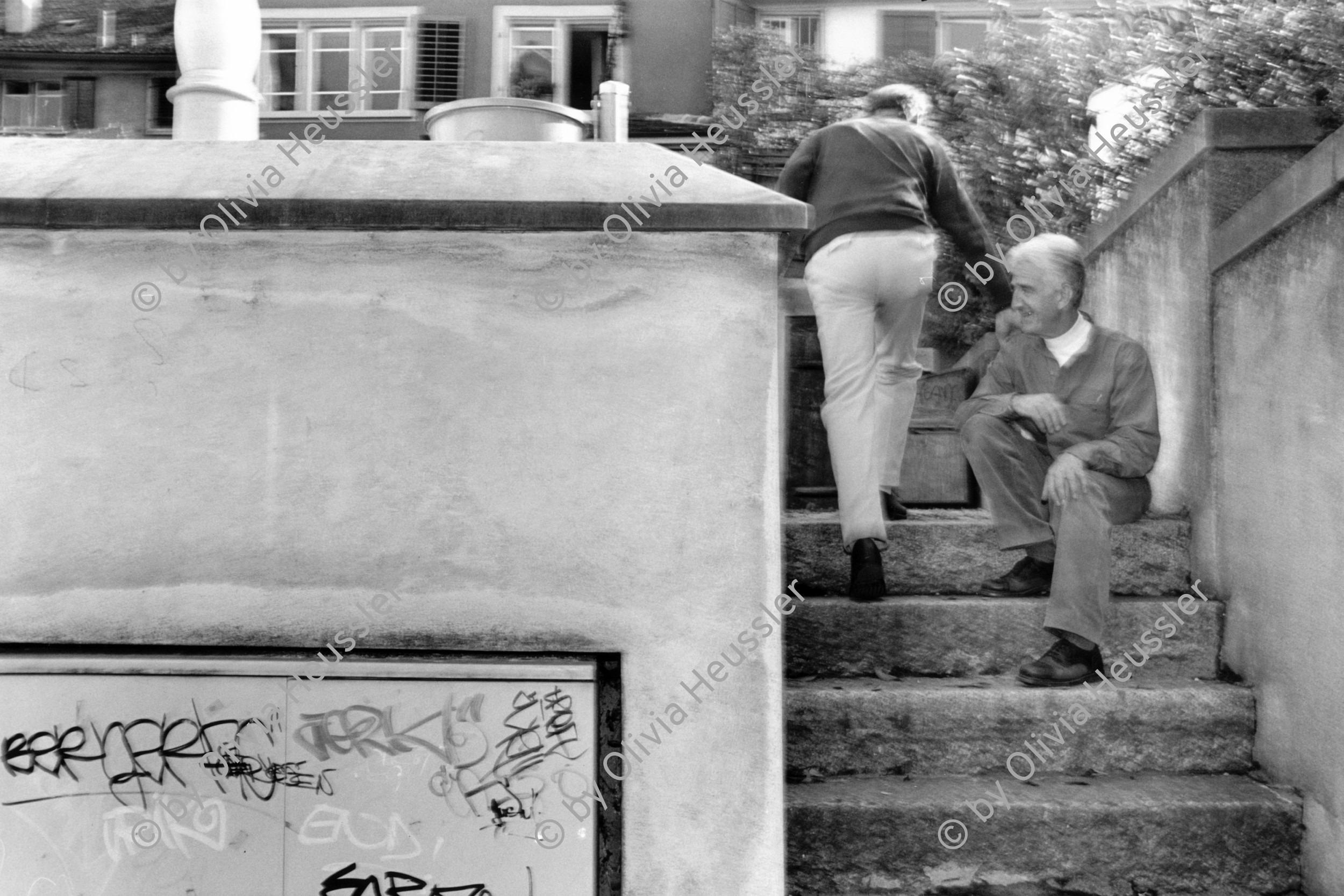 Image of sheet 19900800 photo 36: Pfarrer Patrice de Mestral Zürich Schweiz
Switzerland Europe Portrait 1990 √ religion