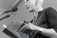 Image of sheet 19900870 photo 7: Kathy Acker (* 18. April 1947 in New York City; † 30. November 1997 in Tijuana, Mexiko) war eine US-amerikanische Schriftstellerin  Basel Schweiz 1990 √