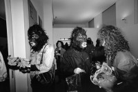 Image of sheet 19900880 photo 21: Die New Yorker Künstlerinnen Gruppe Gorilla Girls während einem Symposium über Wissenschaft und Künste, Basel 1990. Schweiz Frauen Women Kunst Art protest √