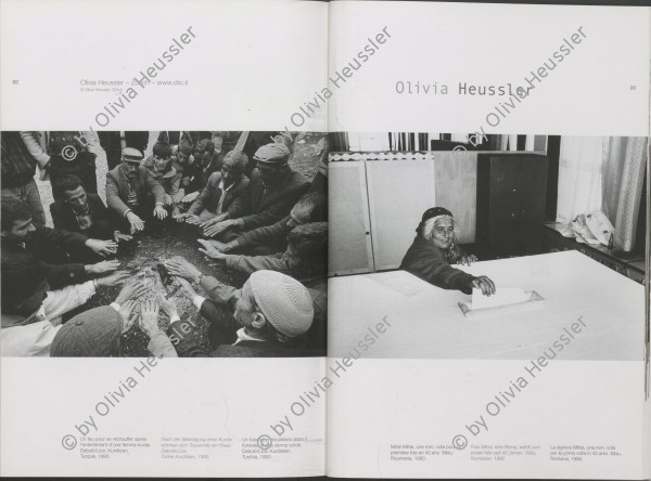 Image of sheet 19901010 photo 10: Die Bauern wärmen sich nach der Beerdigung ihre Hände über dem Feuer. Lice Türkei Kurdistan 12.90
fyer farmer warming up hands Kurds grave Turkey 


book.