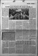 Image of sheet 19901010 photo 24: In Dabulö bei Lice beerdigen die Männer die 27 ig jährige Bäuerin und Mutter von vier Kindern Kudret Filiz. Die 27 jährige Bäuerin wurde während einer Demonstration in Lice von Militärs erschossen. Türkei Kurdische 12.90
Beerdigung Leiche Frau 1990 Kurds
Kurdish peasents, funeral of Kudret Filiz (27) who had been killed by the Turkish army. Kudret had participated in a manifestation against the Turkish policy in Kurdistan an been shot.
Kurdish Turkey Lice Dabulö 1990 √