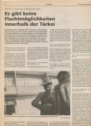 Image of sheet 19901020 photo 37: My driver's paper are controlled by a civil security man. Nusaybin Turkey-Kurdistan  Türkei Kurden Turkish Kurds Turkey Kurdish 1990 √