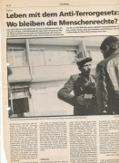 Image of sheet 19901020 photo 37: © 1990, OLIVIA HEUSSLER / www.clic.li
Mein Fahrer wird von einem zivilen Staatssicherheit Angestellter  angehalten und kontrolliert. Nusaybin Kurdische Türkei

My driver's paper are controlled by a civil security man. Nusaybin Turkey-Kurdistan  Türkei Kurden Turkish Kurds Turkey Kurdish 1990 √

turkish secret police control civil funkgerät radio service military militär 

© 1990, OLIVIA HEUSSLER / www.clic.li