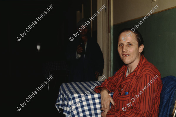 Image of sheet 19903002 photo 122: Angehörige des FSN (Frontul Salvari National) demonstrieren mit Blumen für die Unterstuetzung Ion Illiescus, Brasov Rumaenien, 1990.

Flowers in front of the policemen, from the fanatical part of the electoral rally of Iliescu.