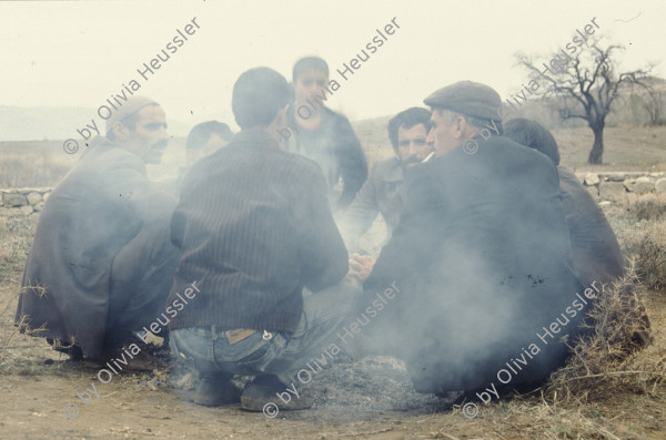 Image of sheet 19903004 photo 7: Die Tochter der getöteten Bäuerin Kudret Filiz, sitzt am Rande und schreit ununterbrochen bis ihr alle Glieder zu schmerzen beginnen. Als Mädchen dürfte sie nicht unter den Männer an der Beerdigung teilnehmen