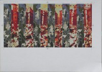 Image of sheet 19910080 photo 22: Gruppe Helter Skelter mit Zooopera (mit Fred Frith) in der Gessnerallee. Vorlage für CD von Peter Bäder. Zürich 1991 √