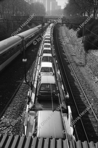 Image of sheet 19910080 photo 30: Autozug Erismannhof. Hohlstrasse. Farbige Langstrasse. Zürich 1991