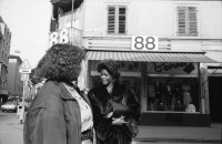 Image of sheet 19910090 photo 23: Prostituierte an der Langstrasse in Kreis 4 Aussersihl Zürich an.