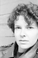 Image of sheet 19910120 photo 25: Portrait der Schriftstellerin Milena Moser, Zürich 1991.