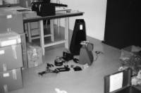 Image of sheet 19910150 photo 29: Nachlass von Lucia Moholy Nagy bei Welti Furrer. Leica etc. für Kunsthalle Praha, May 2024 in EXPOSURES

Portrait Milena Moser und Ilia Vasella. Urs Beuter Erismannhof.