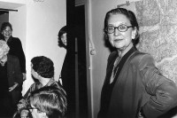 Image of sheet 19910180 photo 26: Geburtstag Silvana Schmid Weltwoche. 1991 Schweiz Tessin Ticino Tenga Svizzera Switzerland Swiss Journalism women √ Portrait italian birthday