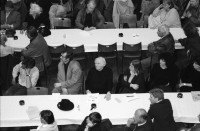 Image of sheet 19910420 photo 14: Abdankungsfest im Volkshaus für Theo Pinkus. Kanzlei T