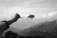 Image of sheet 19910580 photo 7: Swiss Alps, Canton of Grison, Switzerland. 08.91 stone