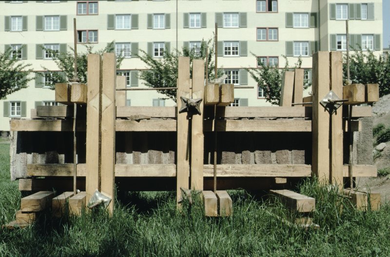 Image of sheet 19913002 photo 28: Renovation, städtische Wohnsiedlung Erismannhof, Zürich 1991.