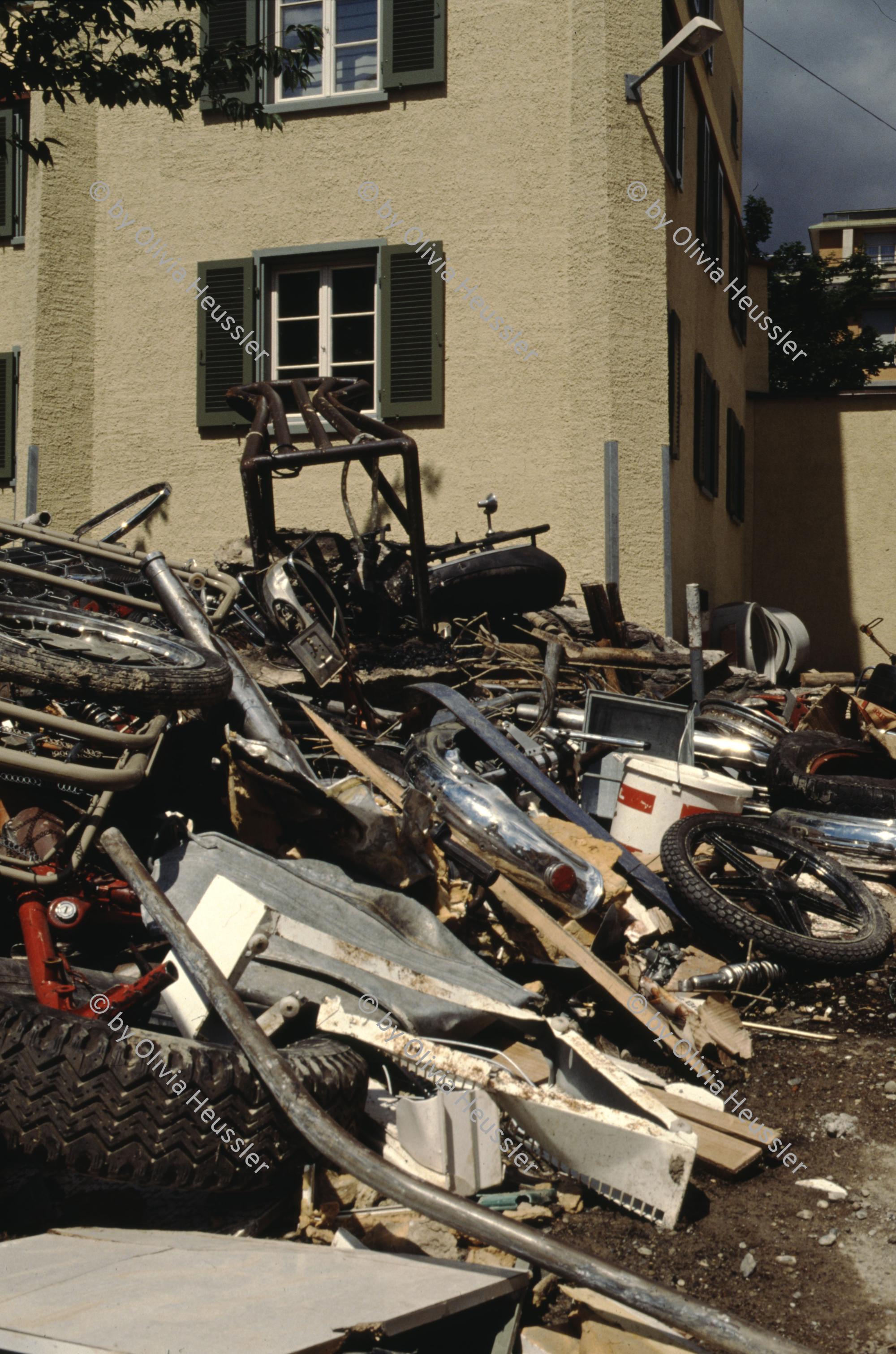 Image of sheet 19913002 photo 30: Renovation, städtische Wohnsiedlung Erismannhof, Zürich 1991.
