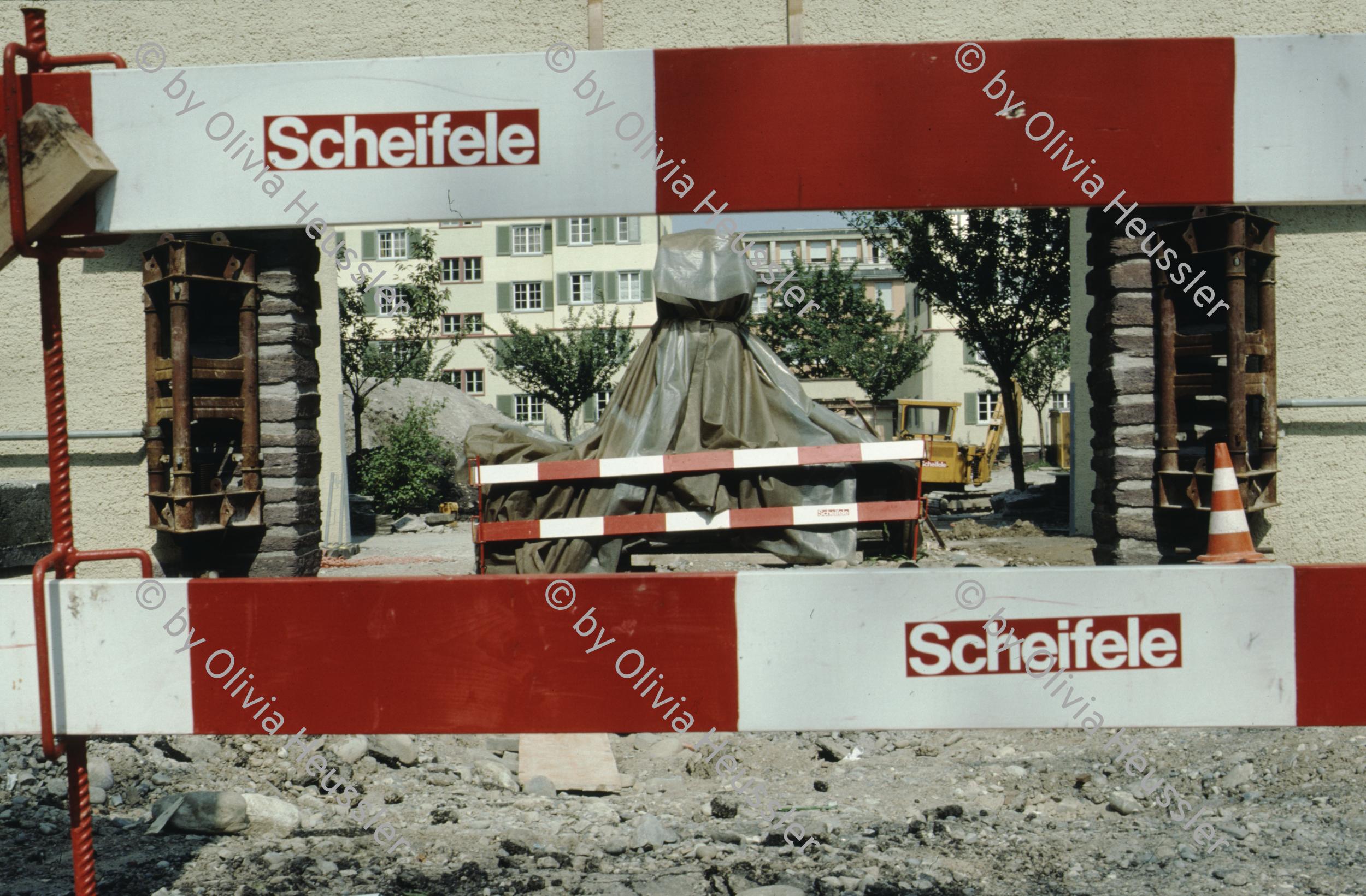 Image of sheet 19913002 photo 36: Renovation, städtische Wohnsiedlung Erismannhof, Zürich 1991.