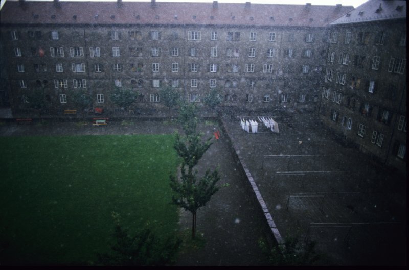 Image of sheet 19913003 photo 0: Renovation, Städtische Wohnsiedlung Erismannhof 1991