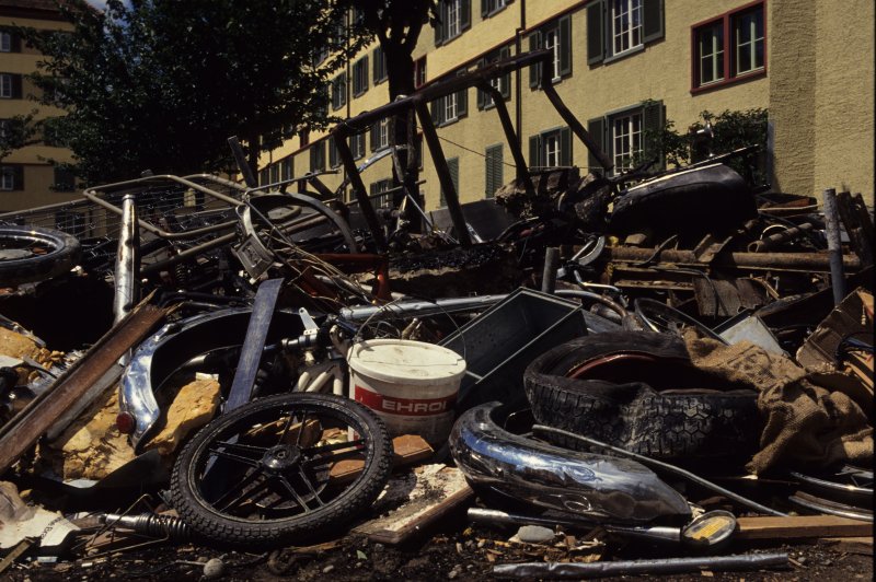 Image of sheet 19913003 photo 3: Renovation, Städtische Wohnsiedlung Erismannhof 1991