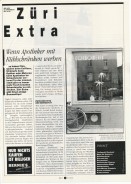 Image of sheet 19920180 photo 5: Kondome im Blumendekor des Schaufensters der Condomeria (Laden für Kondome) an der Klingestrasse in Zürich. 03.92