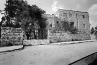 Image of sheet 19920320 photo 34: Das Dorf BirZeit in der West bank. Palästina 04.92 1992 √ village house street university israeli occupied territory Palestine
Birzeit (Arabic: بيرزيت‎) (also written Bir Zeit) is a Palestinian town near Ramallah in the central West Bank. Its population in the 2007 census was 4529. Birzeit is a traditional Christian town. Its history dates back to the Byzantine era and earlier.