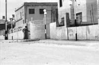 Image of sheet 19920340 photo 12: Siedlungen bei Nablus. Gerizim, Samariterkinder, Al Cazer, Wachturm aus osamnischer Zeit. Portrait Tochter Nazer. Munir und Omar Paschsa. Nablus. Jerusalem. Armenische Oster Prozession. Altstadt. Jerusalem Palästina Palestine
Occupied territory Palestine Palästina 1992 
Mount Gerizim (play /ˈɡɛrɨˌzɪm/; Samaritan Hebrew Ar-garízim, Arabic جبل جرزيم Jabal Jarizīm, Tiberian Hebrew הַר גְּרִזִּים Har Gərizzîm, Standard Hebrew הַר גְּרִיזִּים Har Gərizzim) is one of the two mountains in the immediate vicinity of the West Bank city of Nablus (biblical Shechem), and forms the southern side of the valley in which Nablus is situated, the northern side being formed by Mount Ebal. The mountain is one of the highest peaks in the West Bank and rises to 2849 feet (881 m) above sea level, 228 feet (69.5 m) shorter than Mount Ebal. The mountain is particularly steep on the northern side, is sparsely covered at the top with shrubbery, and lower down there is a spring with a high yield of fresh water.

The Samaritans (Hebrew: שומרונים‎ Shomronim, Arabic: السامريون‎ as-Sāmariyyūn) are an ethnoreligious group of the Levant, descended from ancient Semitic inhabitants of the region. Religiously the Samaritans are adherents of Samaritanism, an Abrahamic religion closely related to Judaism. Based on the Samaritan Torah, Samaritans claim their worship is the true religion of the ancient Israelites prior to the Babylonian Exile, preserved by those who remained in the Land of Israel, as opposed to Judaism, which they assert is a related but altered and amended religion, brought back by those returning from exile