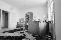 Image of sheet 19920360 photo 2: AMIDEAST eine von US-Amerikanischem Geld unterstützte Organisation für StudentInnen Stipendien, angezündet. Jerusalem «Terres des Hommes» Kindergarten. Down-Syndrom Kind. Downsyndrom Ost Jerusalem Sektion. Terres des Hommes Ernährungsspital in Bethlehem. Hospital undernurished kids Unterernährte Kinder. 1- 7 Jährige. Occupied territory Palestine Palästina 1992 
Bethlehem (Arabic: بيت لحم‎ About this sound Bayt Laḥm (help·info) or Bēt Laḥm, lit "House of Meat"; Hebrew: בֵּית לֶחֶם Bēṯ Leḥem, Modern: Bet Leḥem, IPA: [bet ˈleχem], lit "House of Bread;" Greek: Βηθλεὲμ, Vithleém) is a Palestinian city located in the central West Bank, neighboring south Jerusalem, with a population of about 25,000 people. It is the capital of the Bethlehem Governorate of the Palestinian National Authority. The economy is primarily tourist-driven