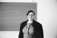 Image of sheet 19920370 photo 16: Portrait Prof. Sumaya Nazer in der Universität Bir Zeit, Westbank. 28.04.92 1992 √ Sumaya Farhat Naser (Arabic: سمية فرحات ناصر‎, born 11 June 1948 in Bir Zeit) is a Palestinian Christian peace activist in the West Bank.

Birzeit University (BZU) (Arabic: جامعة بيرزيت‎) is a public university located in Birzeit near Ramallah, Palestinian territories. BZU is among the foremost tertiary educational institutes in the Palestinian territories and has played a significant role in the Palestinian political dialogue.It is the first institution of higher education to be established in the Palestinian territories and is considered as one of the most prestigious universities in the West Bank.Furthermore, BZU has the highest admission averages among other Palestinian universities