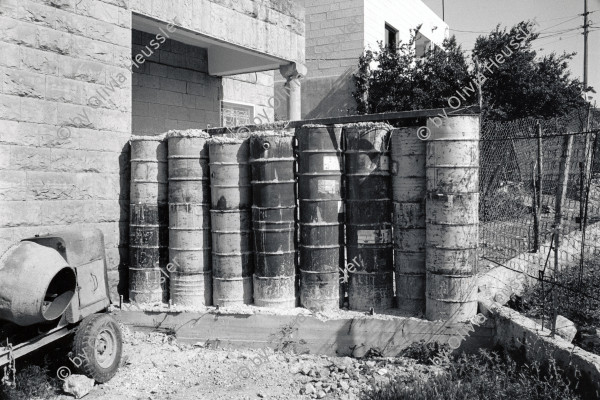 Image of sheet 19920420 photo 8: Barricade made by Israeli army to close the ways for the Palestinians to escape Beit Suriq Palestine 05.92 Human rights 1992 occupied territories √

The Israelis autorities cut off the connections between the Palestinian villages with barricades. Beit Suriq.
Shadows and other Natures