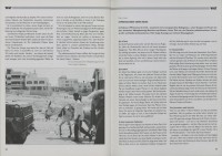 Image of sheet 19920450 photo 15: Israelische Soldaten auf Patrouille in El-Shate Camp, Gazastreifen, Palästina 1992.
Les soldats israéliens d'un bataillon d'artillerie en patrouille par le camp d'Al Shate, Gaza, Palestine 1992.

Military Patrol Israeli occupied territory Gaza Strip Palestine Al Shate Refugeecamp Refugees army civilian refugee and animal soldier human rights
Aus: Out of Jerusalem / Jenseits von Jerusalem page: 95

«Counter-power» Altkirch 2017
Press archive printed media published with the use of a photography by Olivia Heussler in WGT