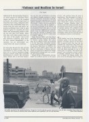 Image of sheet 19920450 photo 15: Israelische Soldaten auf Patrouille in El-Shate Camp, Gazastreifen, Palästina 1992.
Les soldats israéliens d'un bataillon d'artillerie en patrouille par le camp d'Al Shate, Gaza, Palestine 1992.


Military Patrol Israeli occupied territory Gaza Strip Palestine Al Shate Refugeecamp Refugees army civilian refugee and animal soldier human rights
Aus: Out of Jerusalem / Jenseits von Jerusalem page: 95

«Counter-power» Altkirch 2017