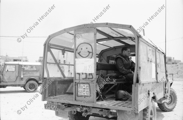 Image of sheet 19920460 photo 1: frtsg. Israel. Soldaten Patrouille im Gaza streifen. Kontrollposten am Mittelmeer. mit israel. Flagge. soldier army Israeli truck military mediterranian sea flag control
Al shate camp refugee Palestine

Al-Shati camp (Arabic: مخيّم الشاطئ‎), also known as Beach camp, is a Palestinian refugee camp located in the northern Gaza Strip along the Mediterranean Sea coastline in the Gaza Governorate, and more specifically Gaza City. The camp's total land area consists of 727 dunums. According to the Palestinian Central Bureau of Statistics (PCBS), al-Shati had a population of 87,158 inhabitants in mid-year 2006, while the United Nations Relief and Works Agency (UNRWA) reports a population of 78,800 registered refugees. The camp is the third largest refugee camp in the Palestinian Territories

-Neg. durch Dreck auf Objektiv verschmutzt.
Konzert von Steffi Wittwer in der Galerie am Walcheturm während
Ausstellung von Fischli/Weiss mit Schlagzeuger Bennings aus Holland. concert jazz rock Music galery art 1992 Zürich Schweiz Switzerland