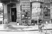 Image of sheet 19920530 photo 24: Räumung der Bäckerstrasse 50 Zürich Housing Besetzung 1992 Zürich Schweiz Swiss Wohnungsnot