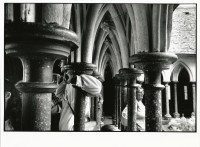 Image of sheet 19920580 photo 33: Ruth Guggenheim Heussler 
Während einer geführten Besichtigung des Mont St. Michel. Frankreich 09. 1992 France √