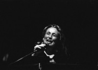 Image of sheet 19920660 photo 11: Corin Curchellas während ihres Auftrittes mit dem Vienna Art Orchestra in der Klubschule Migros in Zürich.