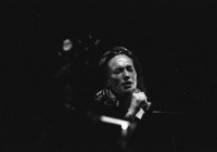 Image of sheet 19920660 photo 24: Corin Curchellas während ihres Auftrittes mit dem Vienna Art Orchestra in Zürich, 1992.
