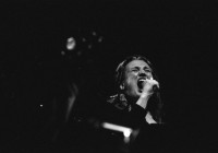 Image of sheet 19920660 photo 25: Corin Curchellas während ihres Auftrittes mit dem Vienna Art Orchestra in der Klubschule Migros in Zürich.