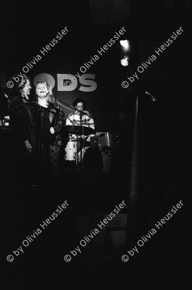 Image of sheet 19930170 photo 28: Corin Curschellas CD Taufe mit Steve Arguelles im Moods, Zürich 1993.