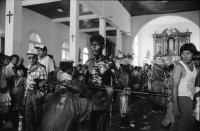 Image of sheet 19930520 photo 31: © 1993, Olivia Heussler / www.clic.li
Jedes Jahr wird für den heiligen Santo Domingo Dominguito in einer Kirche ein grosses Fest vorbereitet. Managua Nicaragua 1993 √

Every year, the churches nuns an people celebrating their holy Saint Domingo. 
En la iglesia «Las Sierritas». Santo Domingo, Dpto. de Managua, 1 de agosto de 1993

während:

Fiesta patronal en honor a Santo Domingo de Guzmán, patrón de Managua. Santo Domingo, Dpto. de Managua, 1 de agosto de 1993
Patron Saint’s Day festivities for Santo Domingo de Guzmán, the patron saint of Managua. Santo Domingo, Dep. Managua, August 1, 1993 √