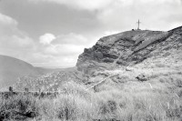 Image of sheet 19930580 photo 4: Am Rand des Vulkans  Santamaria bei Masaya. Nicaragua 08.93 √ Volcan  active landscape Landschaft plants Kreuz cross
