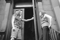 Image of sheet 19940240 photo 15: © 1994, Olivia Heussler / www.clic.li
Ann Mandelbaum und ihr Sohn Jeff zu Hause in Brooklyn N.Y. 07.94 √ U.S.A. 1994 New York