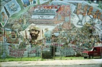 Image of sheet 19940261 photo 7: Fidel Castro Mural New York Hochhäuser Innenstadt WallstreetKinder baden im Schwimmbad in Brooklyn